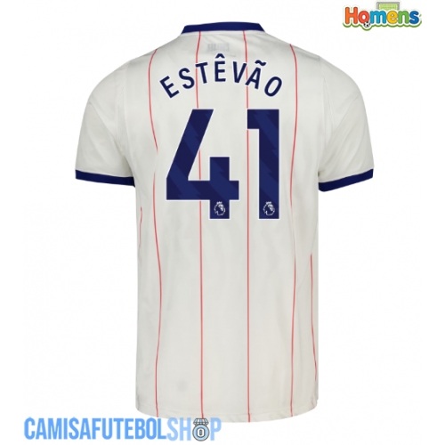 Camisa de time de futebol Chelsea Estevao Willian #41 Replicas 3º Equipamento 2026-27 Manga Curta